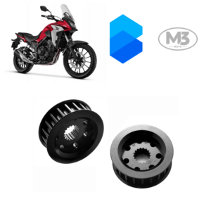 Polia (Pinhão)  Dianteira - Honda CB500 F/R/X - até 2019 - Todas - Imagem 1