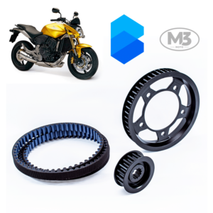 Kit Transmissão Correia Dentada - Honda CB600 F Hornet - Carburada