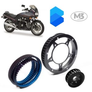Kit Transmissão Correia Dentada - Honda CBX750 F - 1987/1995