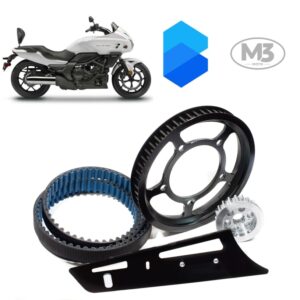 Kit Transmissão Correia Dentada - Honda CTX 700