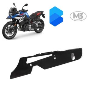 Conj. Protetor Inferior Transmissão M3moto - Bmw F800 GS Adventure - Imagem 1