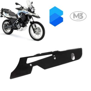 Conj. Protetor Inferior Transmissão M3moto - BMW G650 GS - Imagem 1