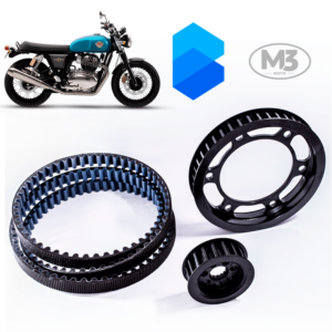 Kit Transmissão Correia Dentada - Royal Enfield Continental GT 650 ABS - Imagem 1