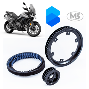 Kit Transmissão Correia Dentada - Triumph Tiger 900 2024/