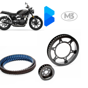 Kit Transmissão Correia Dentada - Triumph Speed Twin 1200